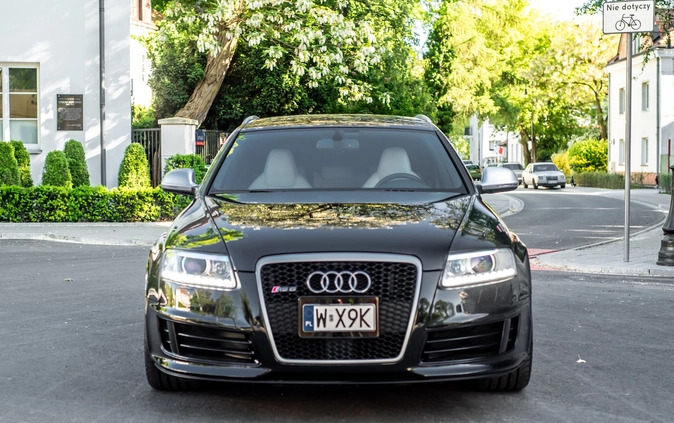 Audi RS6 cena 164000 przebieg: 112000, rok produkcji 2010 z Warszawa małe 631